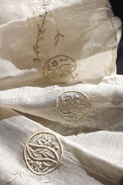 アンティークレース刺繍/dentelle ancienne/antique lace .FR a l'epoque