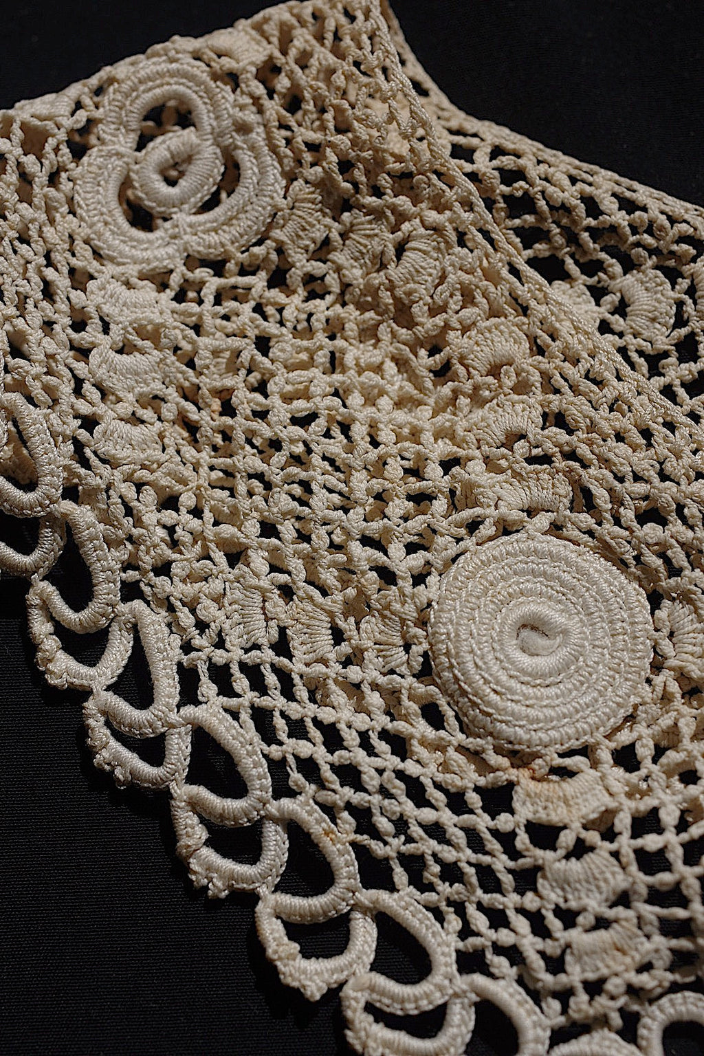 アンティークレース襟子供用/dentelle ancienne/antique lace .FR a l'epoque