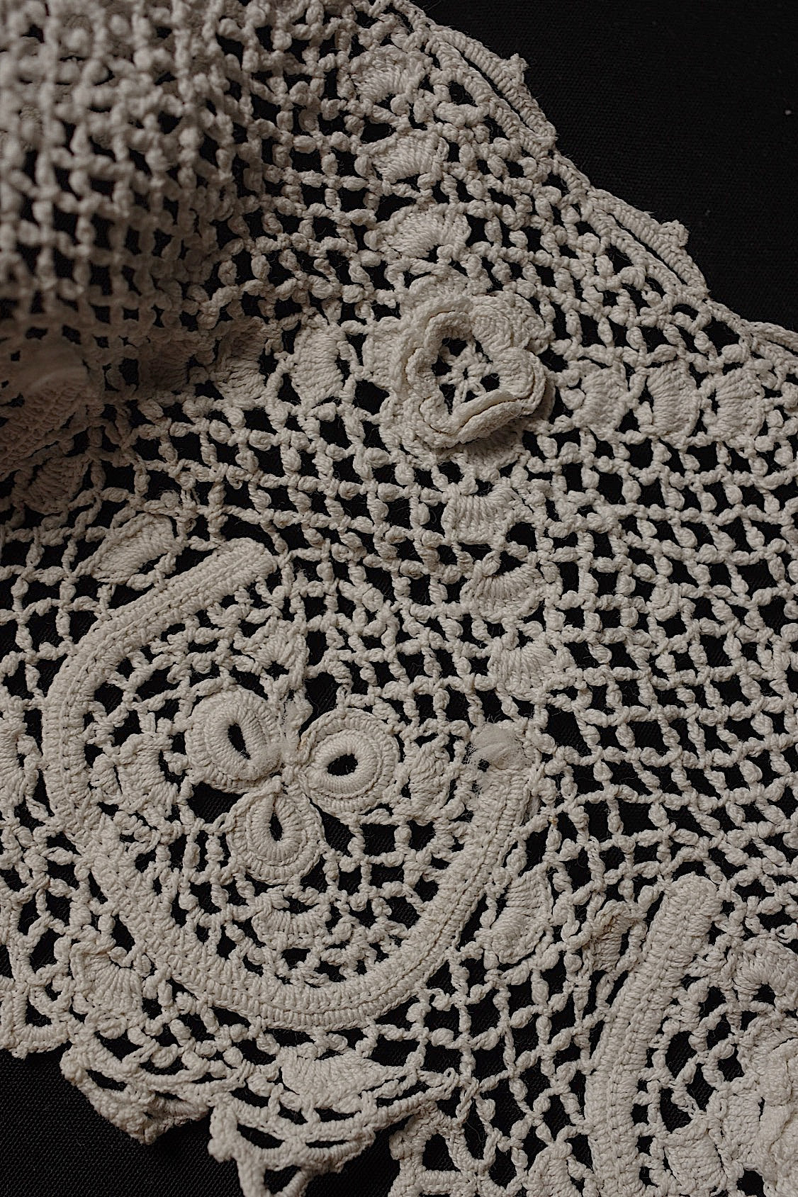 アンティークレース襟/dentelle ancienne/antique lace .FR a l'epoque