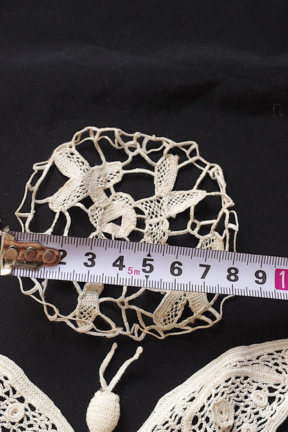アンティークレースモチーフ1/dentelle ancienne/antique lace .FR a l'epoque