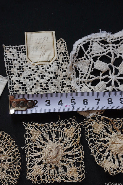アンティークレースモチーフ2/dentelle ancienne/antique lace .FR a l'epoque