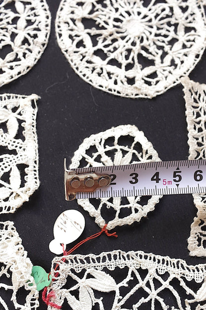 アンティークレースモチーフ3/dentelle ancienne/antique lace .FR a l'epoque