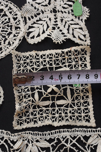 アンティークレースモチーフ3/dentelle ancienne/antique lace .FR a l'epoque