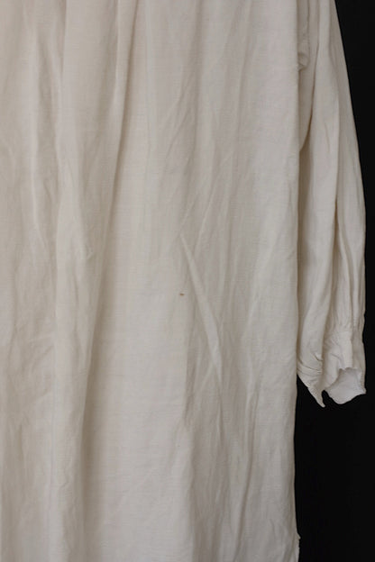 アンティークグランパシャツ1/vêtement ancien/antique linen shirt mem's .FR a l'epoque
