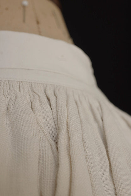 アンティークグランパシャツ1/vêtement ancien/antique linen shirt mem's .FR a l'epoque