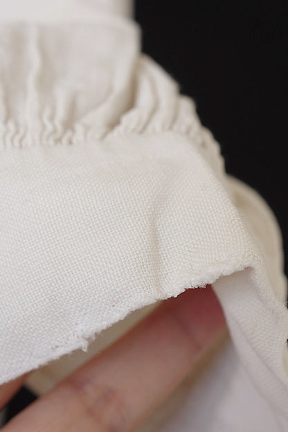 アンティークグランパシャツ1/vêtement ancien/antique linen shirt mem's .FR a l'epoque