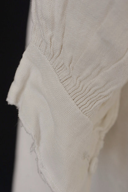 アンティークグランパシャツ1/vêtement ancien/antique linen shirt mem's .FR a l'epoque