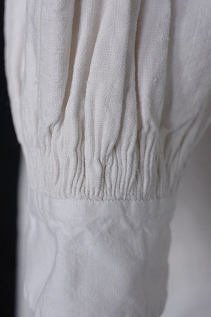 アンティークグランパシャツ2/vêtement ancien/antique linen shirt mem's .FR a l'epoque