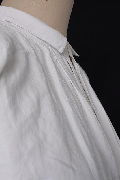 アンティークグランパシャツ2/vêtement ancien/antique linen shirt mem's .FR a l'epoque