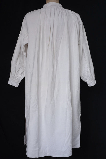 アンティークグランパシャツ2/vêtement ancien/antique linen shirt mem's .FR a l'epoque