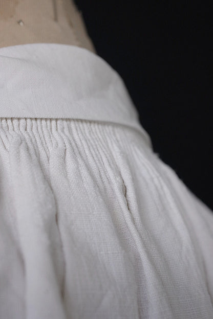 アンティークグランパシャツ2/vêtement ancien/antique linen shirt mem's .FR a l'epoque