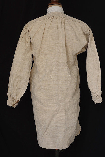 アンティークグランパシャツ3/vêtement ancien/antique chanvre shirt mem's .FR a l'epoque