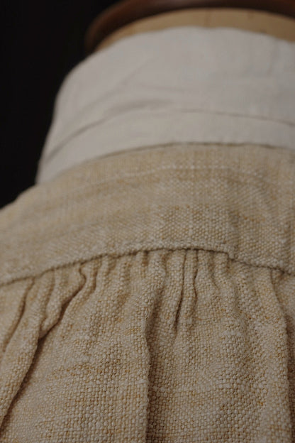 アンティークグランパシャツ3/vêtement ancien/antique chanvre shirt mem's .FR a l'epoque