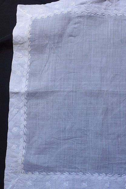 アンティーク刺繍ハンカチ1/dentelle ancienne /antique .FR a l'epoque