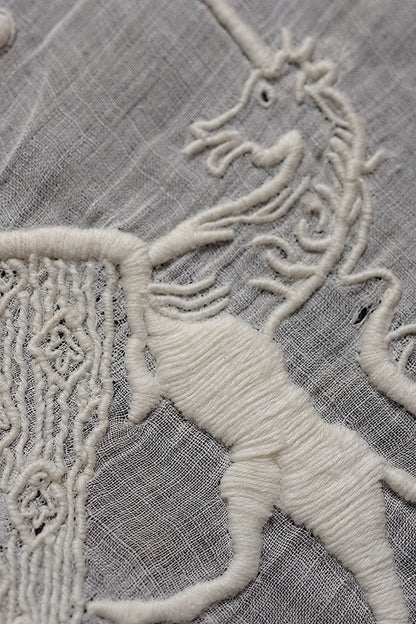 アンティーク刺繍ハンカチ2/dentelle ancienne /antique .FR a l'epoque