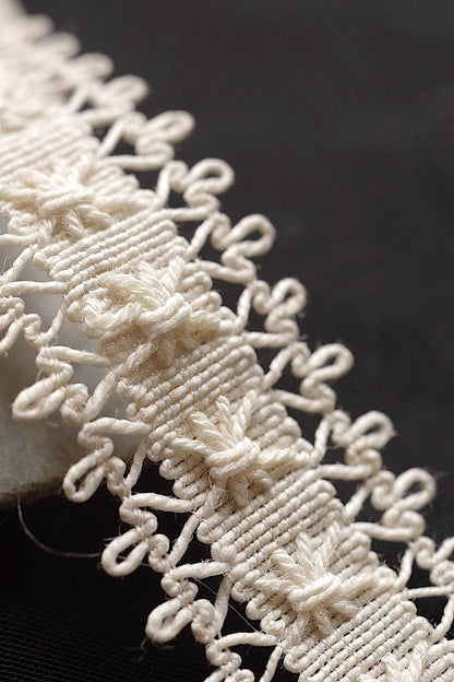 アンティークレーステープ＋クロシェ/dentelle ancienne  /antique lace .FR a l'epoque