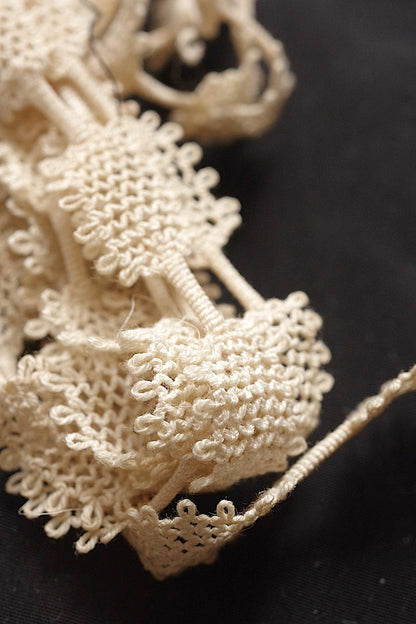 アンティークレーステープ＋クロシェ/dentelle ancienne  /antique lace .FR a l'epoque