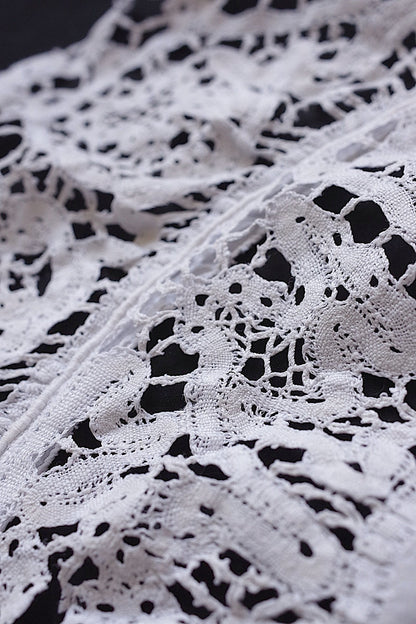 アンティーク刺繍素材用/dentelle ancienne  /antique lace .FR a l'epoque
