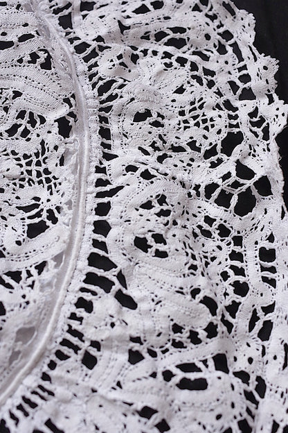 アンティーク刺繍素材用/dentelle ancienne  /antique lace .FR a l'epoque