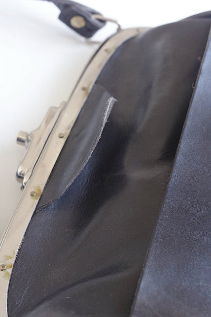 ヴィンテージバッグ/sac vintage　くろ .FR a l'epoque