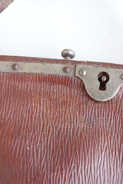 アンティークバッグ/sac antique　マロン .FR a l'epoque