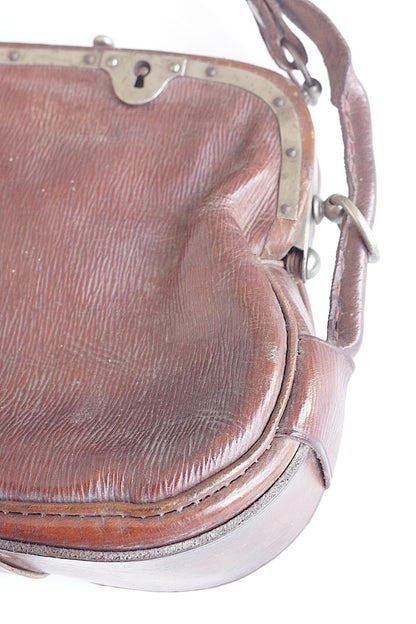 アンティークバッグ/sac antique　マロン .FR a l'epoque