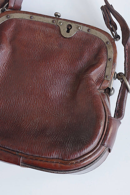 アンティークバッグ/sac antique　マロン .FR a l'epoque