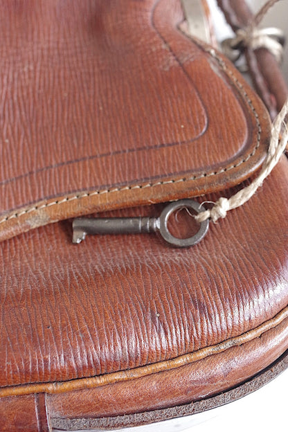 アンティークバッグ/sac antique　マロン .FR a l'epoque
