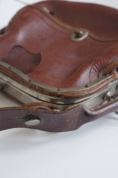 アンティークバッグ/sac antique　マロン .FR a l'epoque