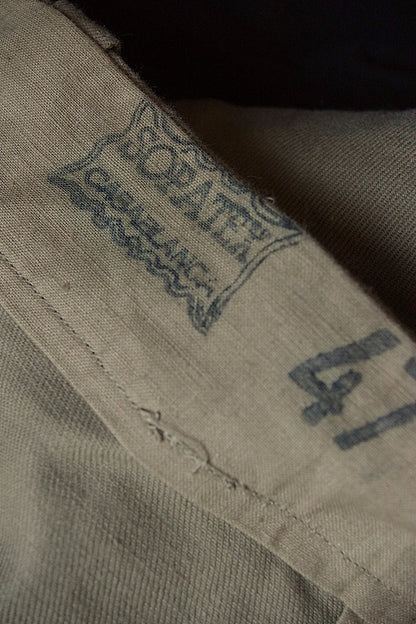 ヴィンテージパンツミリタリー/vêtement  armée .FR a l'epoque