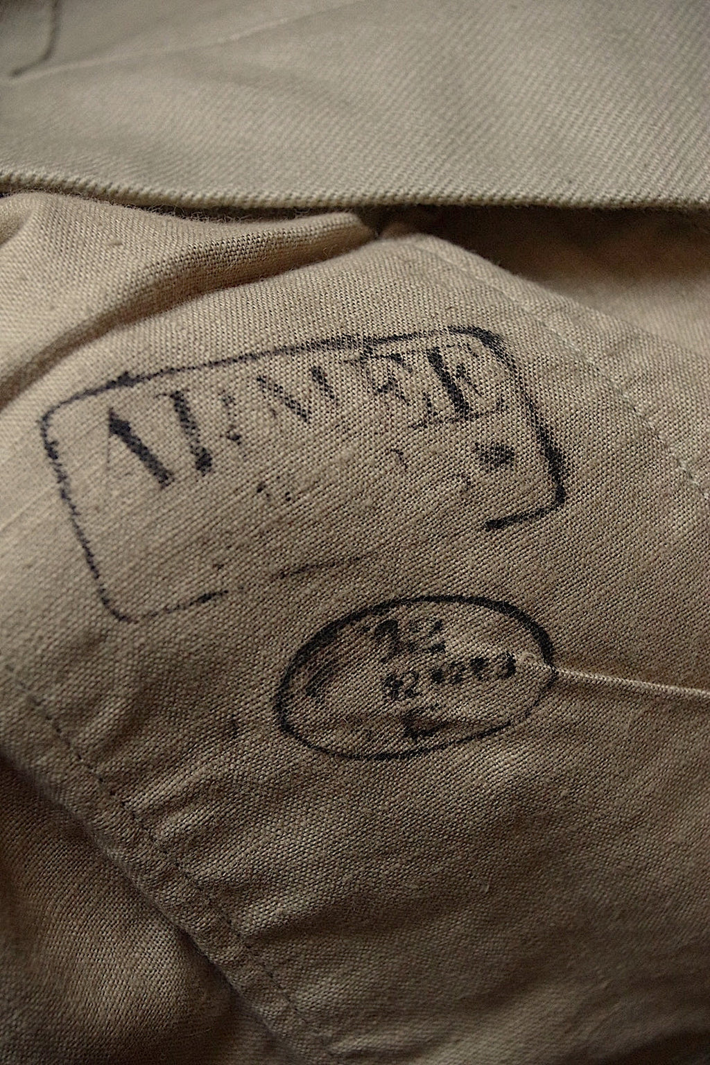 ヴィンテージパンツミリタリー/vêtement  armée .FR a l'epoque