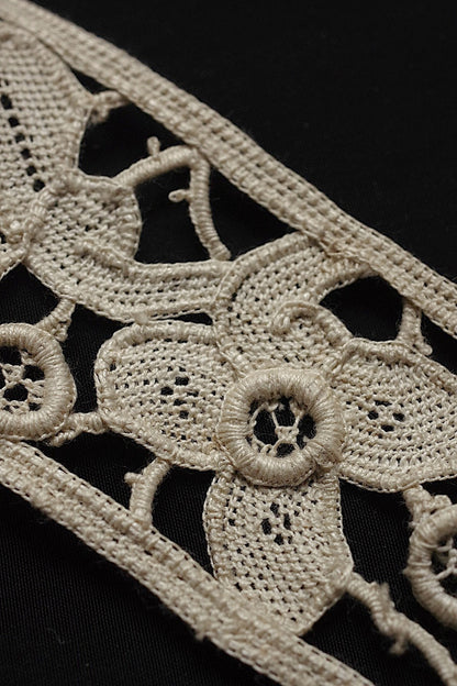 アンティークレース273cm/dentelle ancienne/antique lace .FR a l'epoque