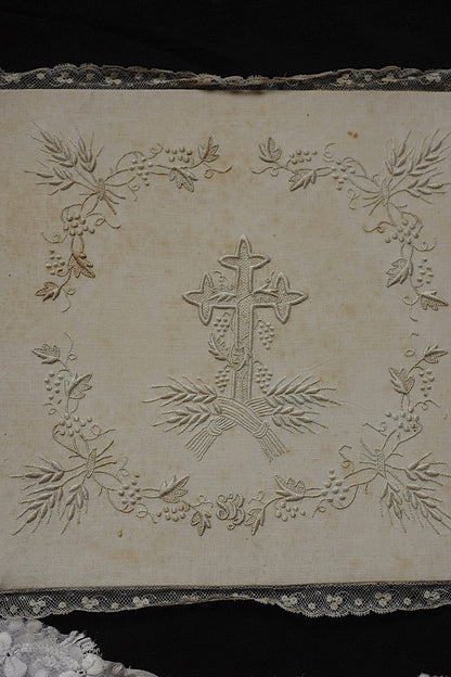 アンティークレース刺繍/dentelle ancienne/antique lace .FR a l'epoque