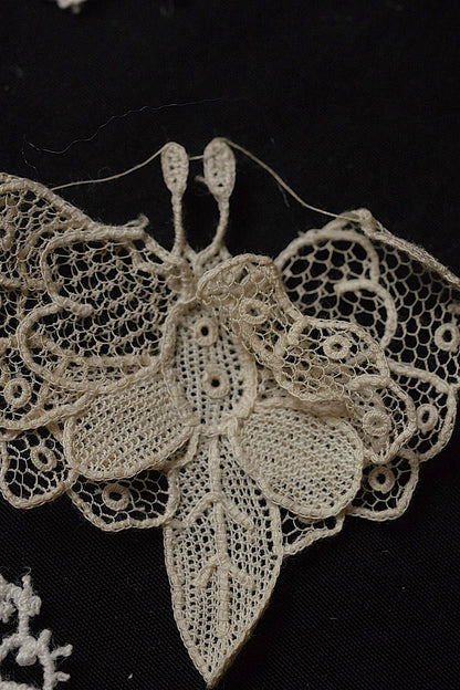 アンティークレースモチーフ/dentelle ancienne/antique lace .FR a l'epoque