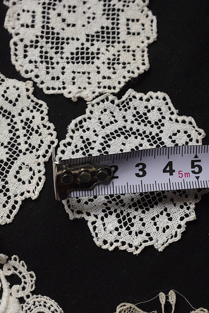 アンティークレースモチーフ/dentelle ancienne/antique lace .FR a l'epoque