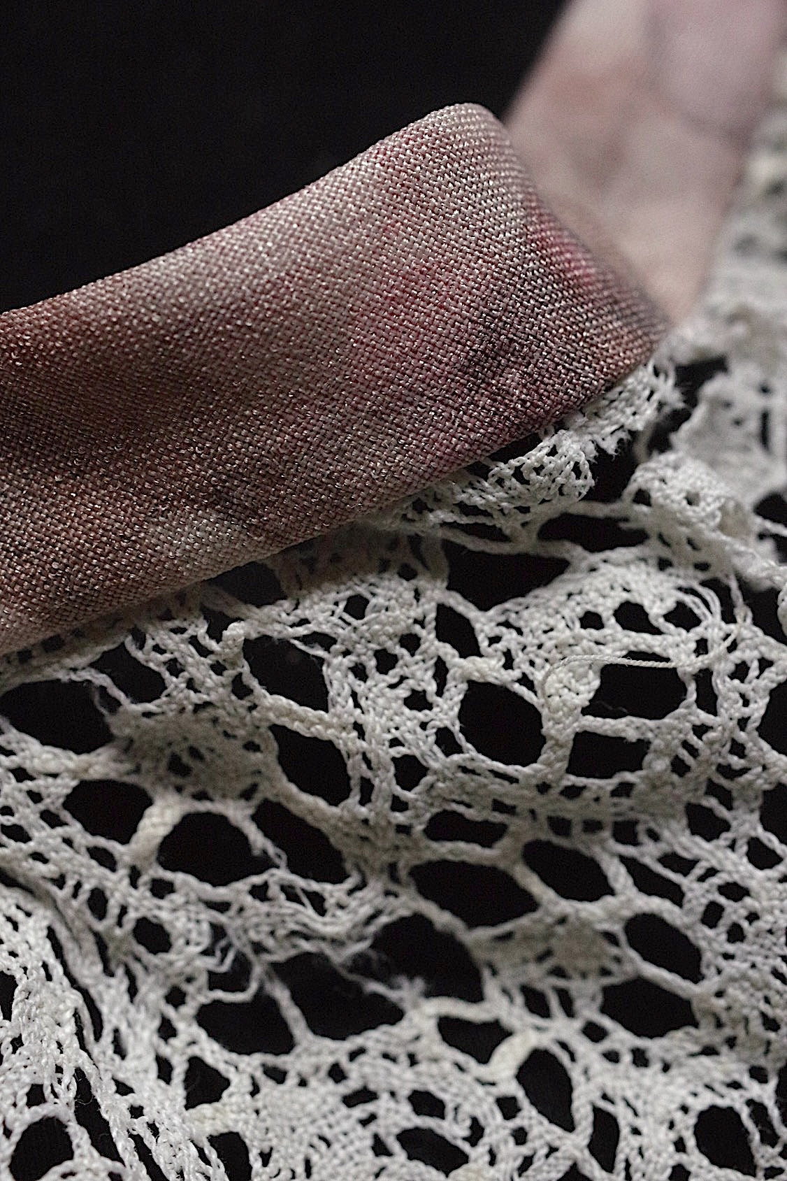 アンティークレースケープ/dentelle ancienne/antique lace .FR a l'epoque