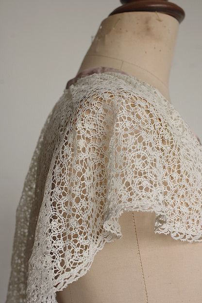 アンティークレースケープ/dentelle ancienne/antique lace .FR a l'epoque