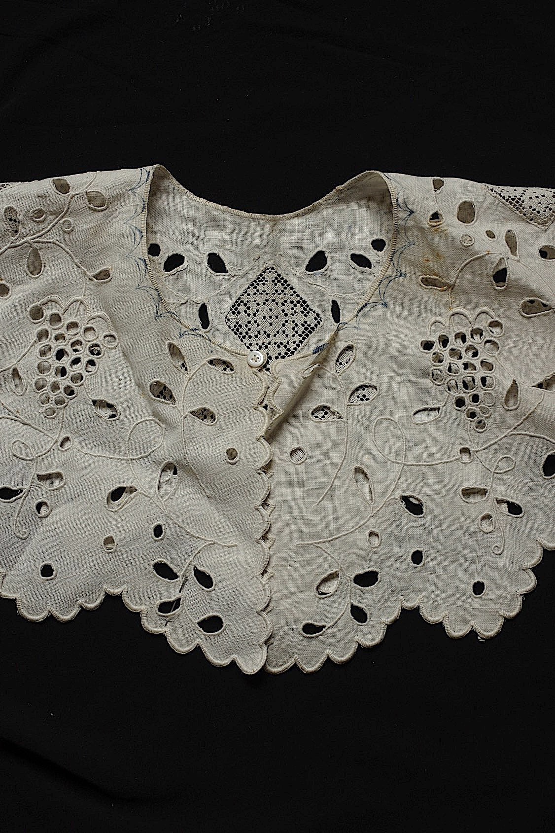 アンティークレース襟/dentelle ancienne/antique lace .FR a l'epoque