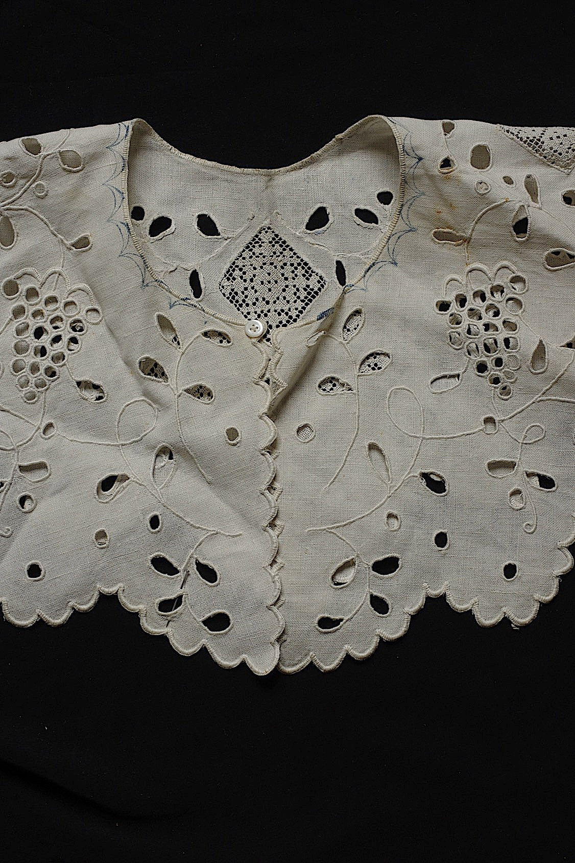 アンティークレース襟/dentelle ancienne/antique lace .FR a l'epoque
