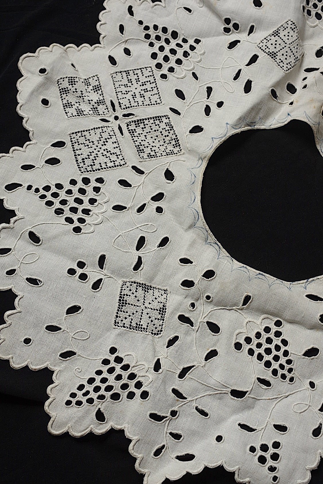 アンティークレース襟/dentelle ancienne/antique lace .FR a l'epoque