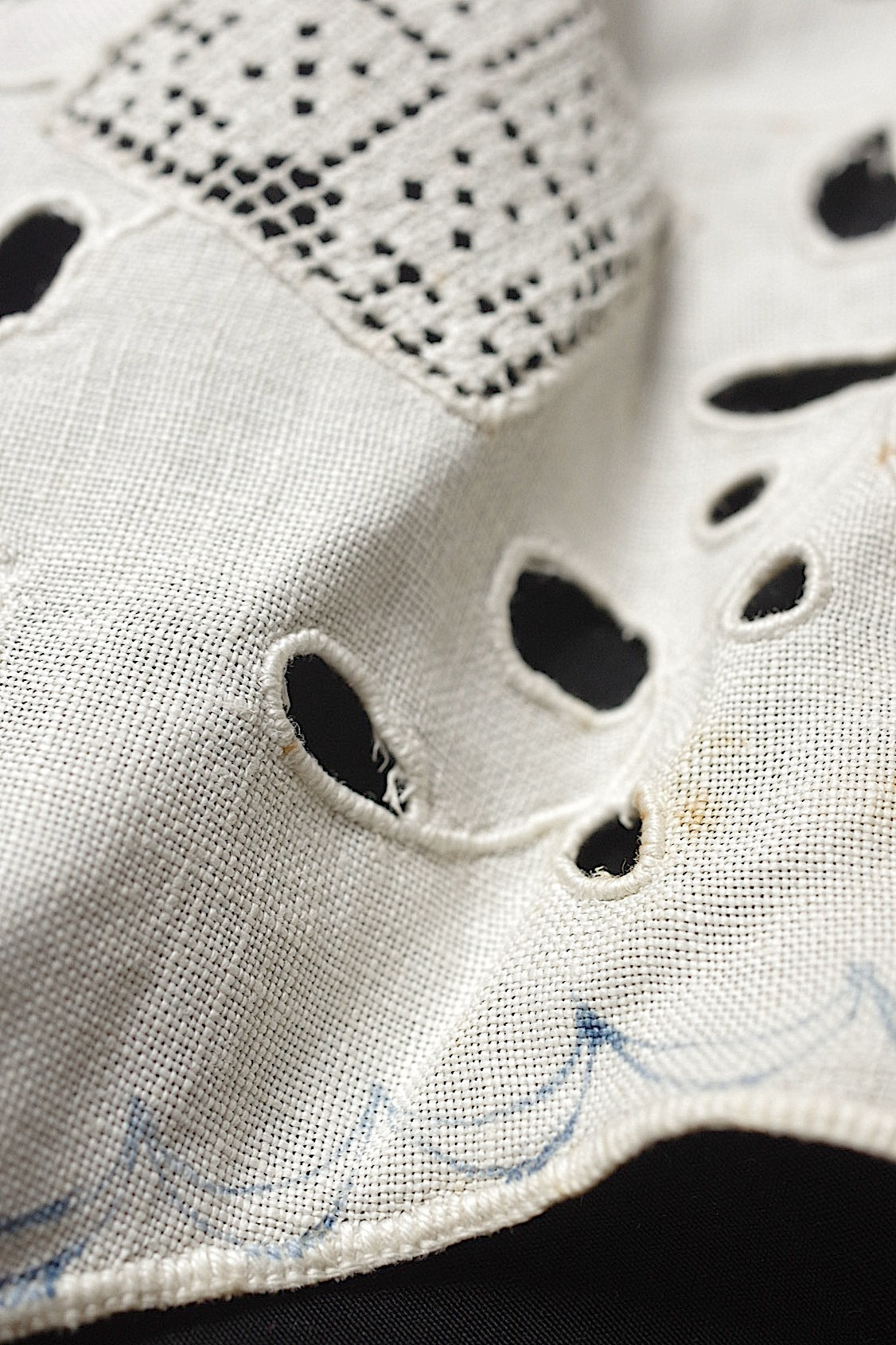 アンティークレース襟/dentelle ancienne/antique lace .FR a l'epoque