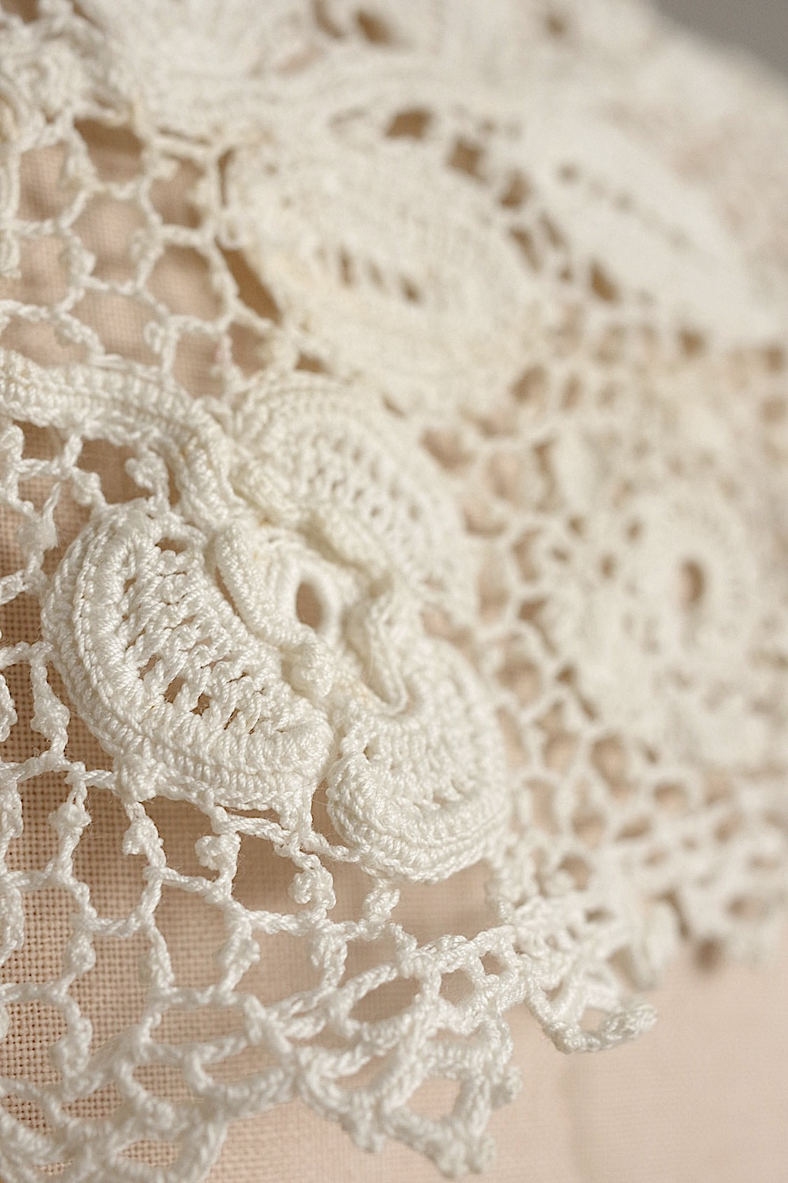 アンティークレース襟クロシェ/dentelle ancienne/antique lace .FR a l'epoque