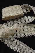 アンティークレース335cm/dentelle ancienne/antique lace .FR a l'epoque