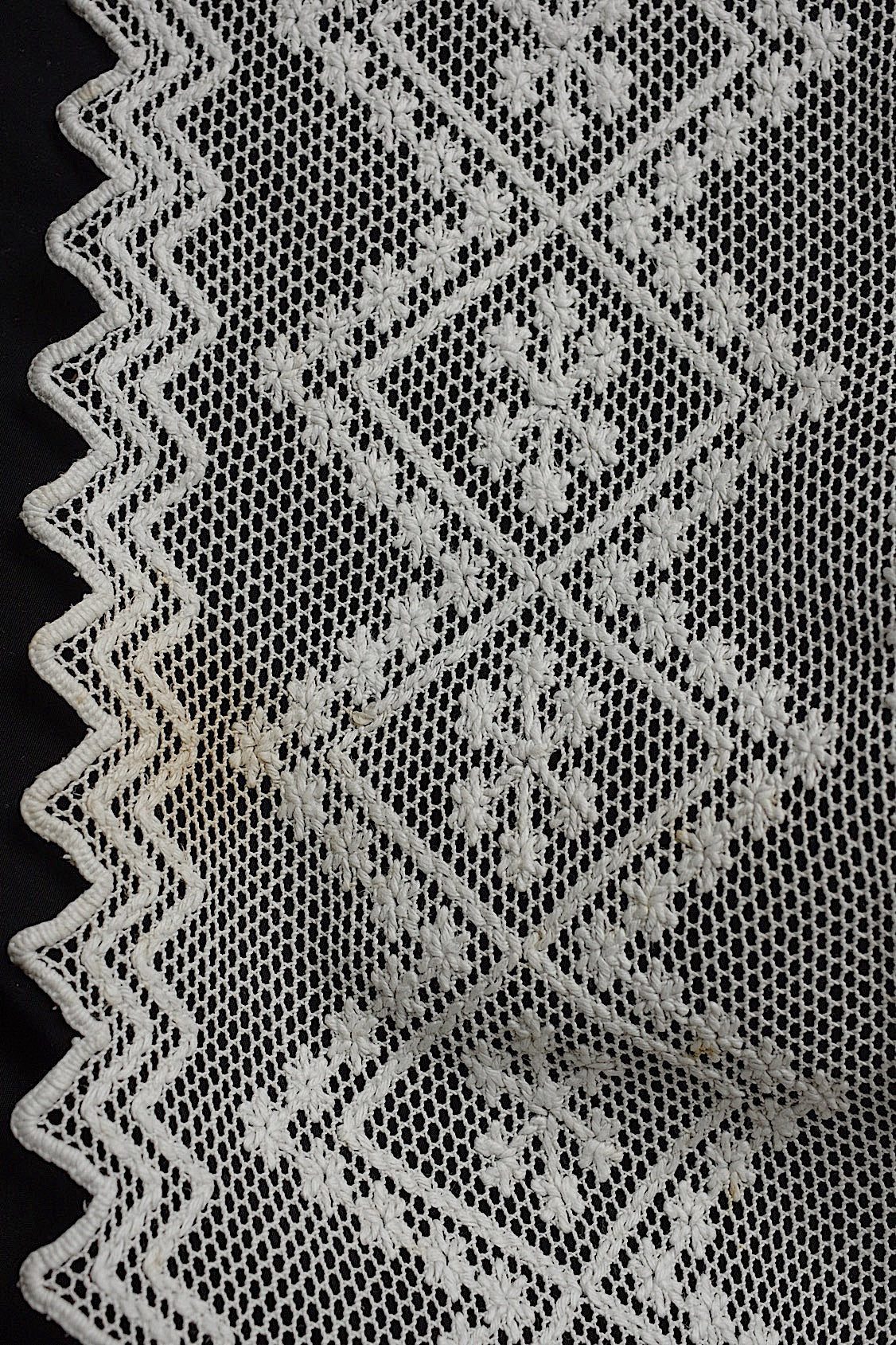 アンティークカーテン/linge de maison .FR a l'epoque