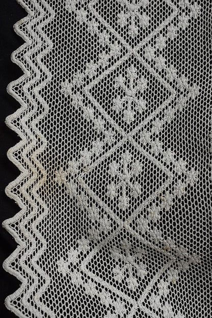 アンティークカーテン/linge de maison .FR a l'epoque