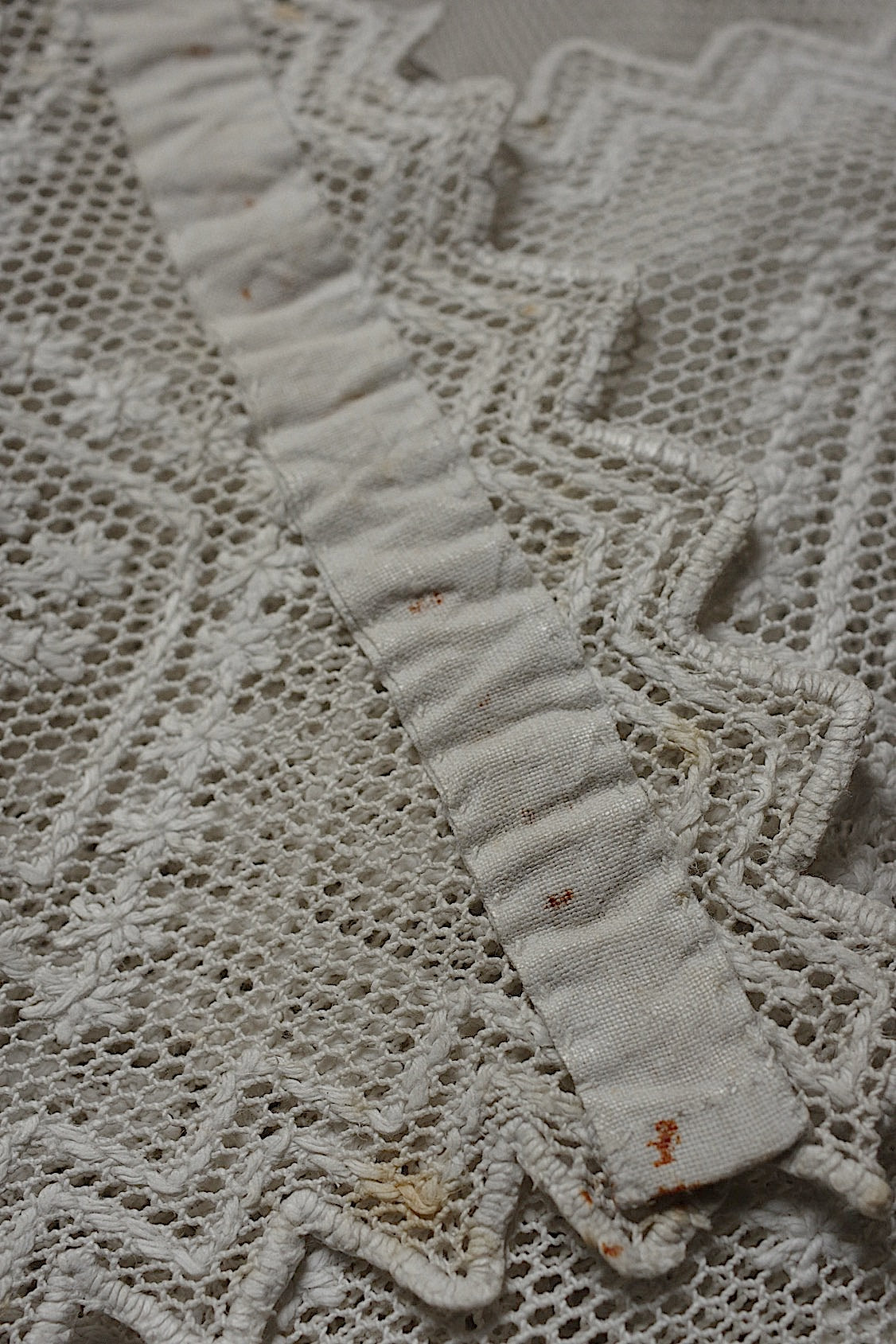 アンティークカーテン/linge de maison .FR a l'epoque