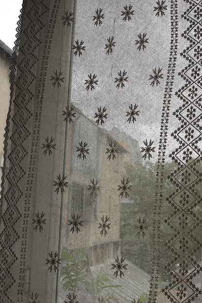 アンティークカーテン/linge de maison .FR a l'epoque