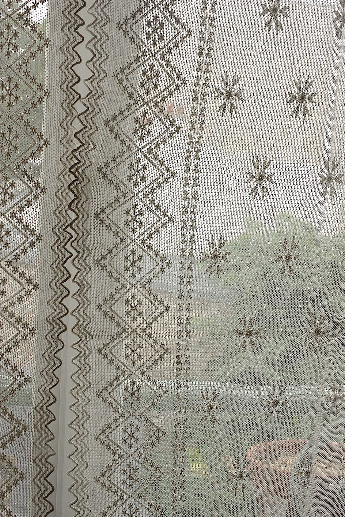 アンティークカーテン/linge de maison .FR a l'epoque