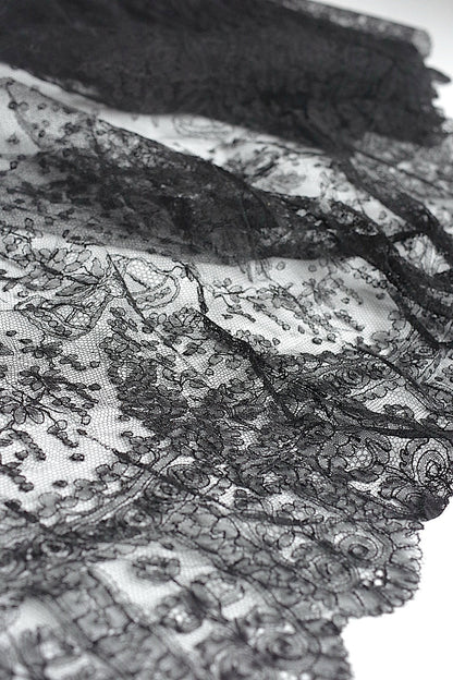 アンティークレースシャンティイ/dentelle ancienne/antique lace .FR a l'epoque