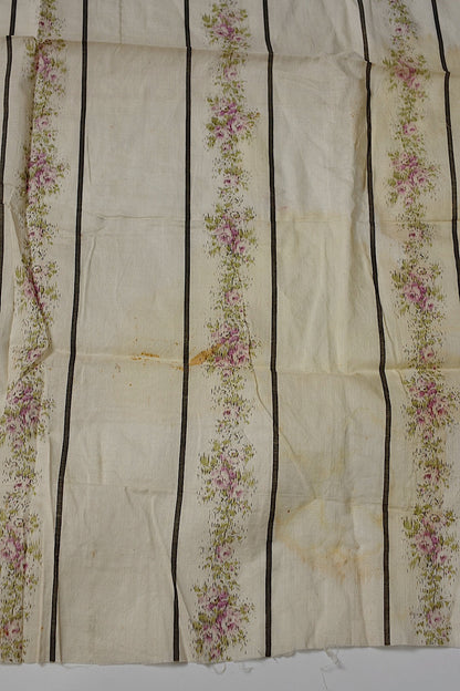 アンティーク生地ハギレ/tissu/antique .FR a l'epoque